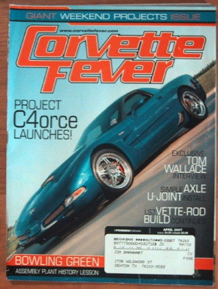 CORVETTE FEVER 2007 APR - KILLER DRIVERS, St. LOUIS